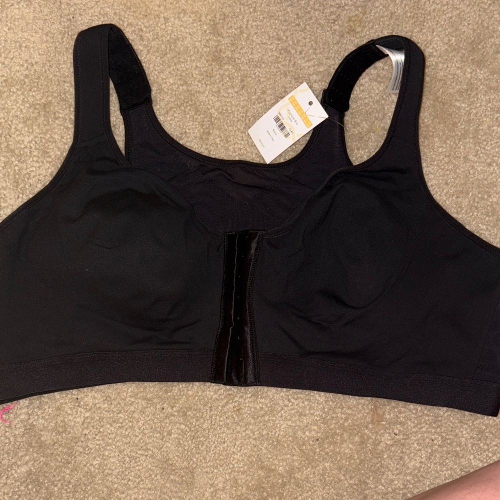 Black Women's Sports Bra